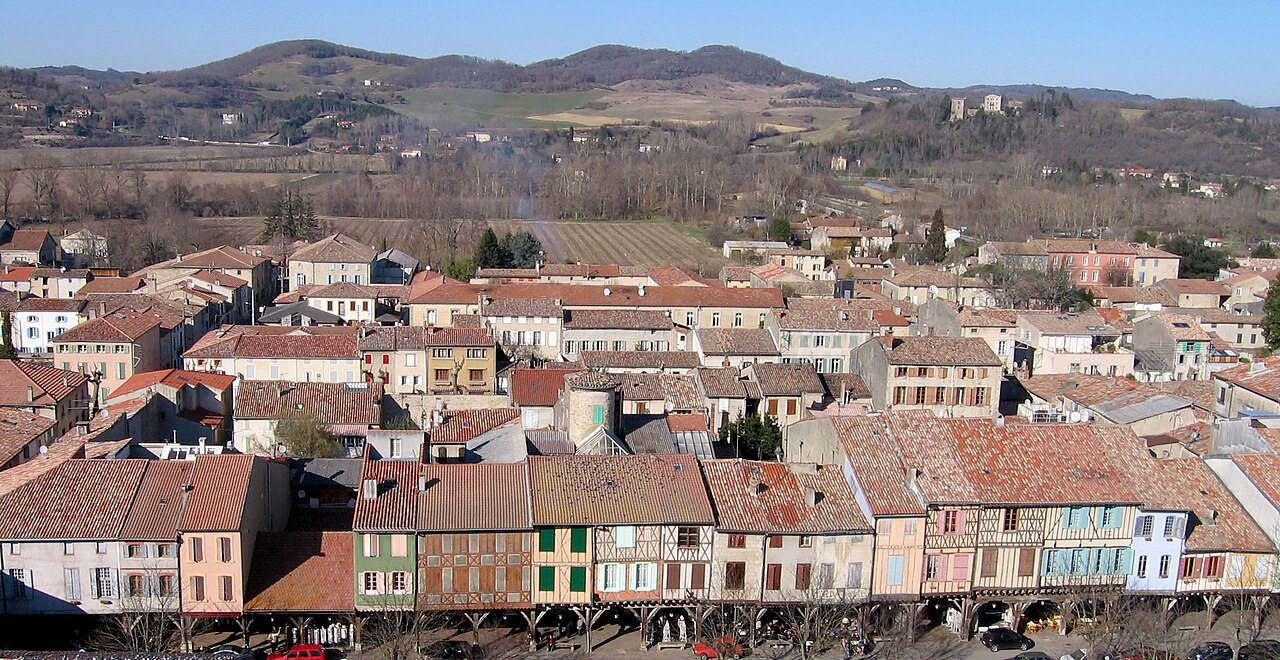 Mirepoix and its medieval centre
